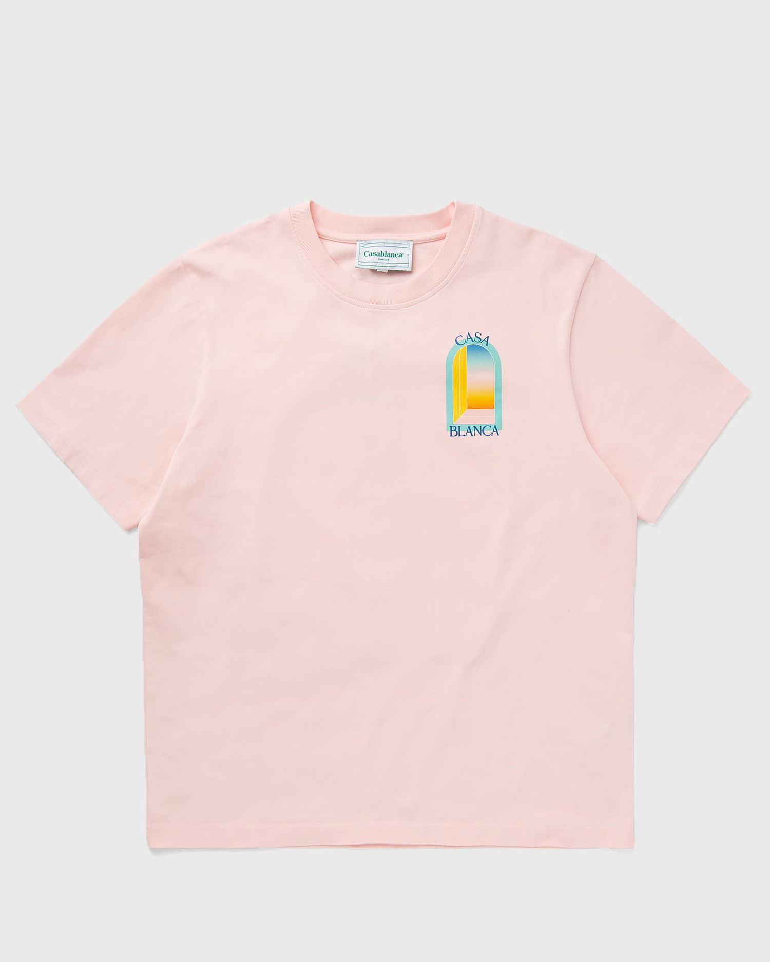 Majica Casablanca L'ARC COLORE PRINTED T-SHIRT Roza | MPF24-JTS-001-08, 0