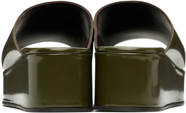 Modni dodatki The Row The Row Emi Flatform Sandals Zelena | F1597-L604, 1