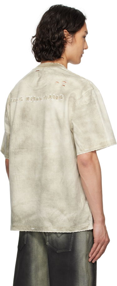 Majica Feng Chen Wang Feng Chen Wang Sandwashed T-Shirt Bež | FUS19TS03, 2