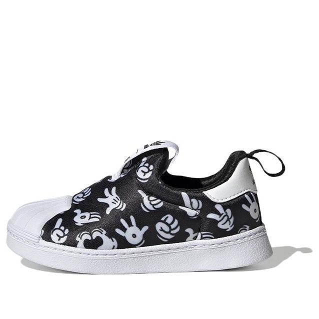 Superge in čevlji adidas Originals Disney x Superstar 360 'Mickey's Hands' Črna | GX1873