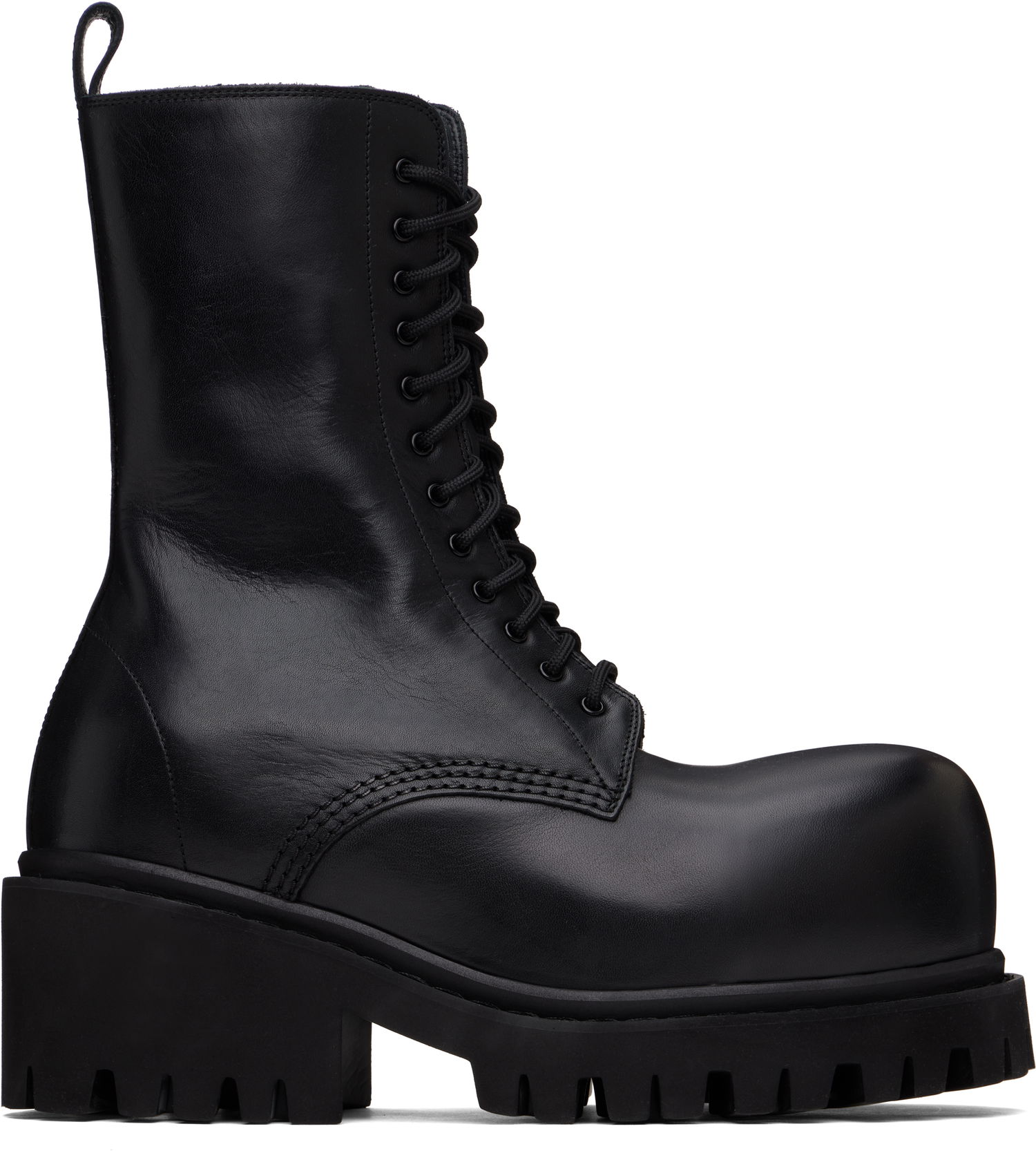 Oblačila Balenciaga Balenciaga Stomper Boots Črna | 805881WCDA01000, 0