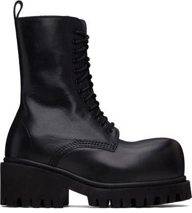 Oblačila Balenciaga Balenciaga Stomper Boots Črna | 805881WCDA01000, 0