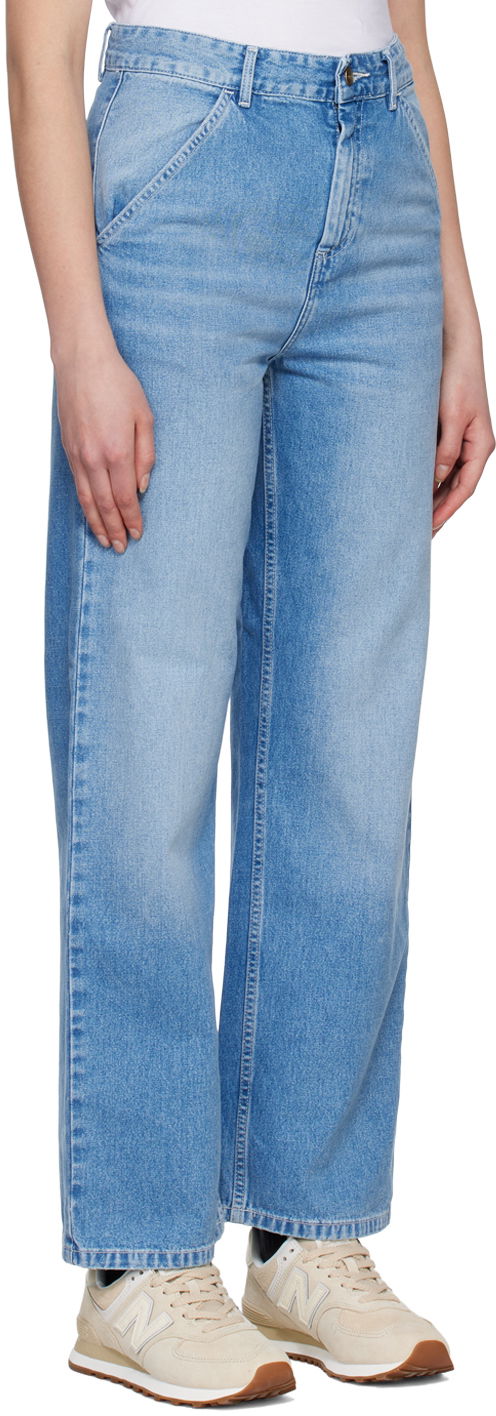Kavbojke Carhartt WIP Carhartt Work In Progress Simple Jeans Modra | I031924, 1