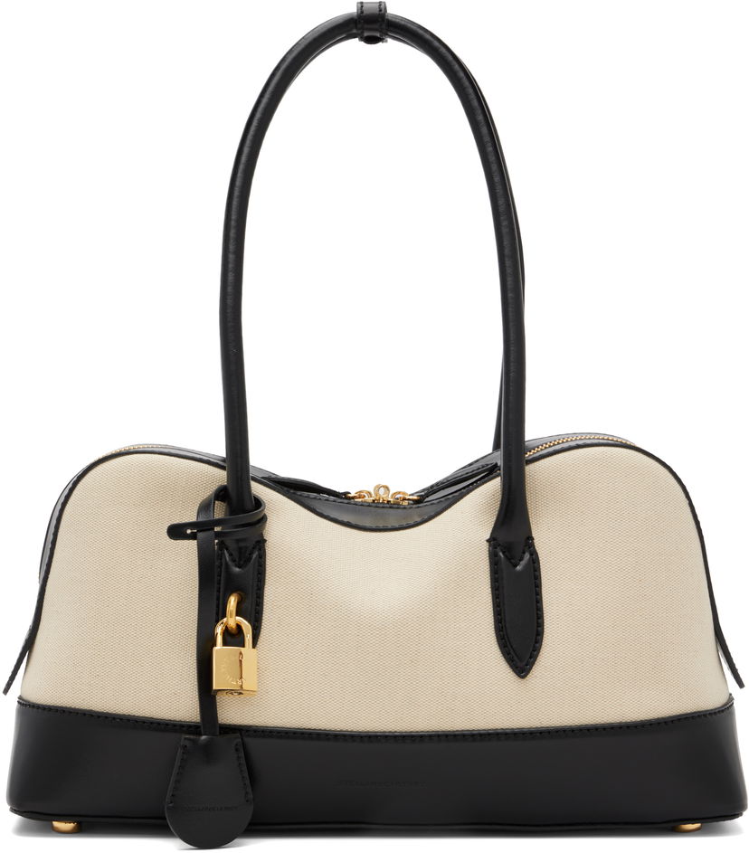 Torba za čez ramo Stella McCartney Stella McCartney Ryder Canvas Shoulder Bag Črna | 7B0138WP0555