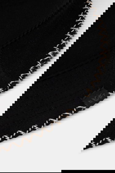 Klobuk UGG Embroidered Bucket Hat Črna | 100908-BLK, 4