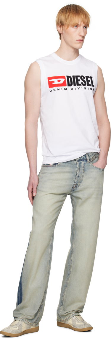 Majica brez rokavov Diesel T-Isco-Div Tank Top Bela | A105080GRAI100, 4