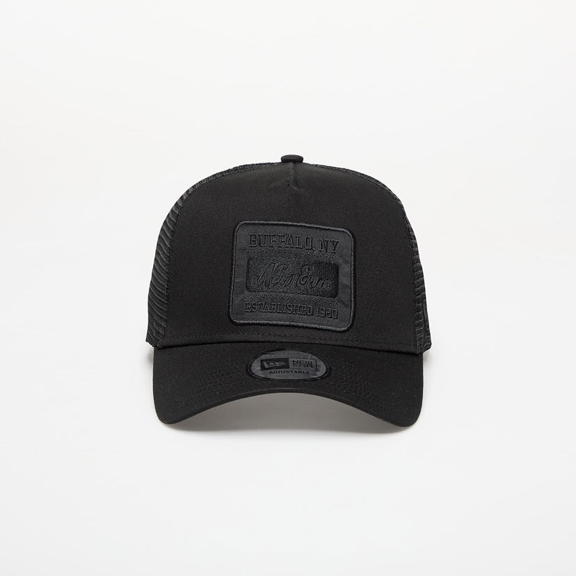 Klobuk New Era Tonal Patch 9FORTY A-Frame Trucker Cap Črna | 60667669