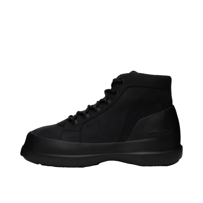Superge in čevlji Moon Boot Luna Trek Mid Nubuck Boots Črna | 80D2480070
