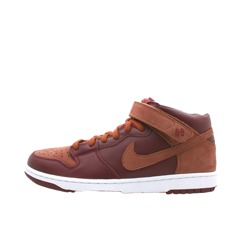 Superge in čevlji Nike SB SB Dunk Mid Team Red Pony Rjava | 314383-621