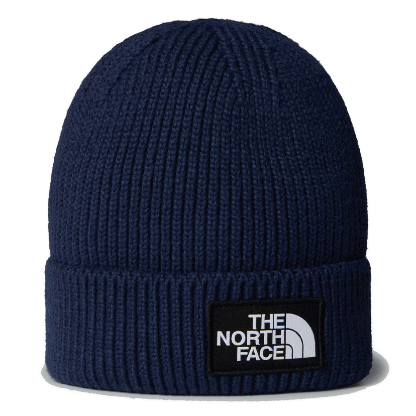 Beanie The North Face TNF Logo Box Cuffed Beanie Mornarica | NF0A8CHE8K21