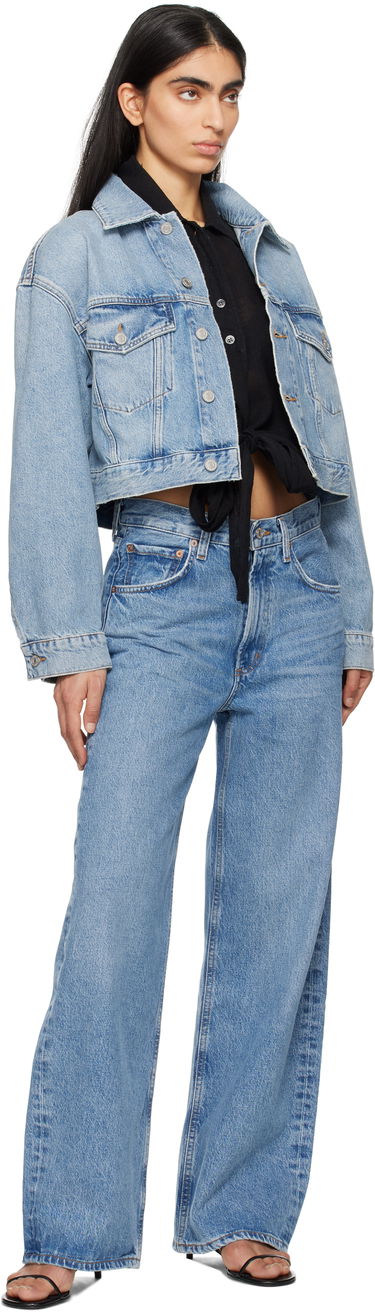 Kavbojke AGOLDE AGOLDE Low Curve Jeans Modra | A197B-1535, 3