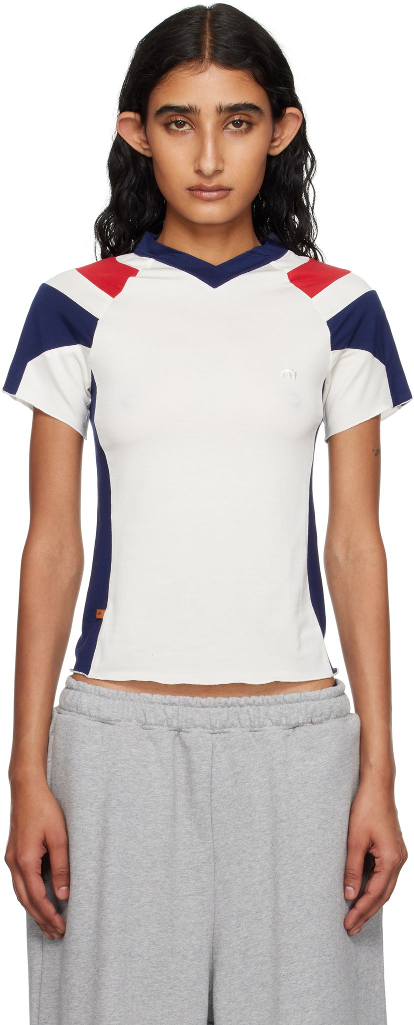 Majica Miaou Miaou Mel T-Shirt Bela | 2022LJBWNR