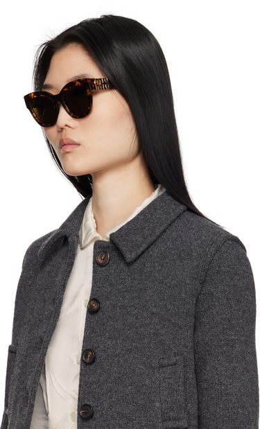 Sončna očala Miu Miu Miu Miu Glimpse Sunglasses Rjava | 0MU 01YS 8056262329160, 3