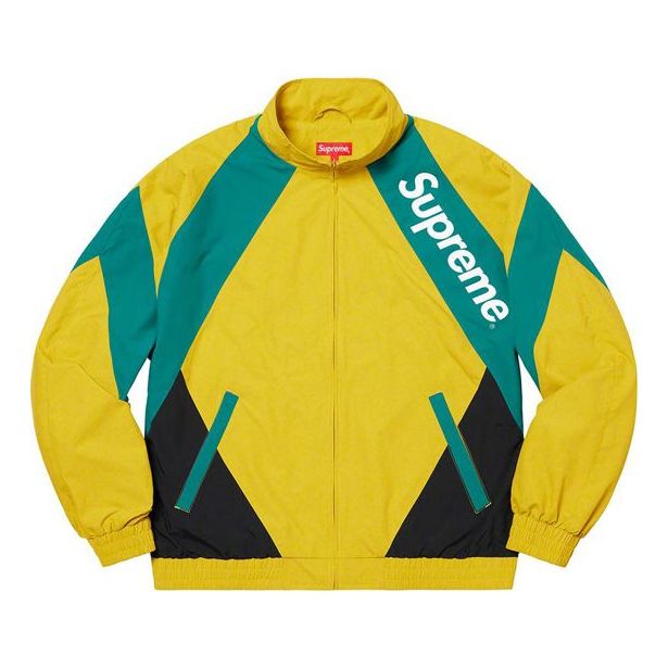 Vetrovka Supreme Supreme Paneled Track Jacket Rumena | SUP-SS20-077