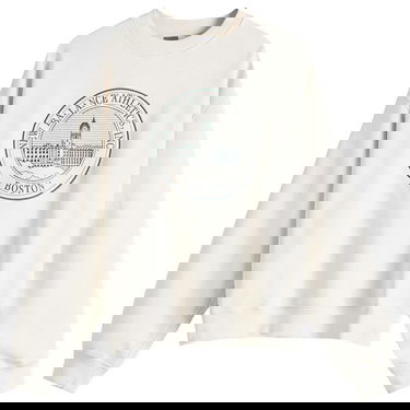 Pulover New Balance Varsity Oversized Crewneck Sweatshirt Bela | WT43553-LIT, 0