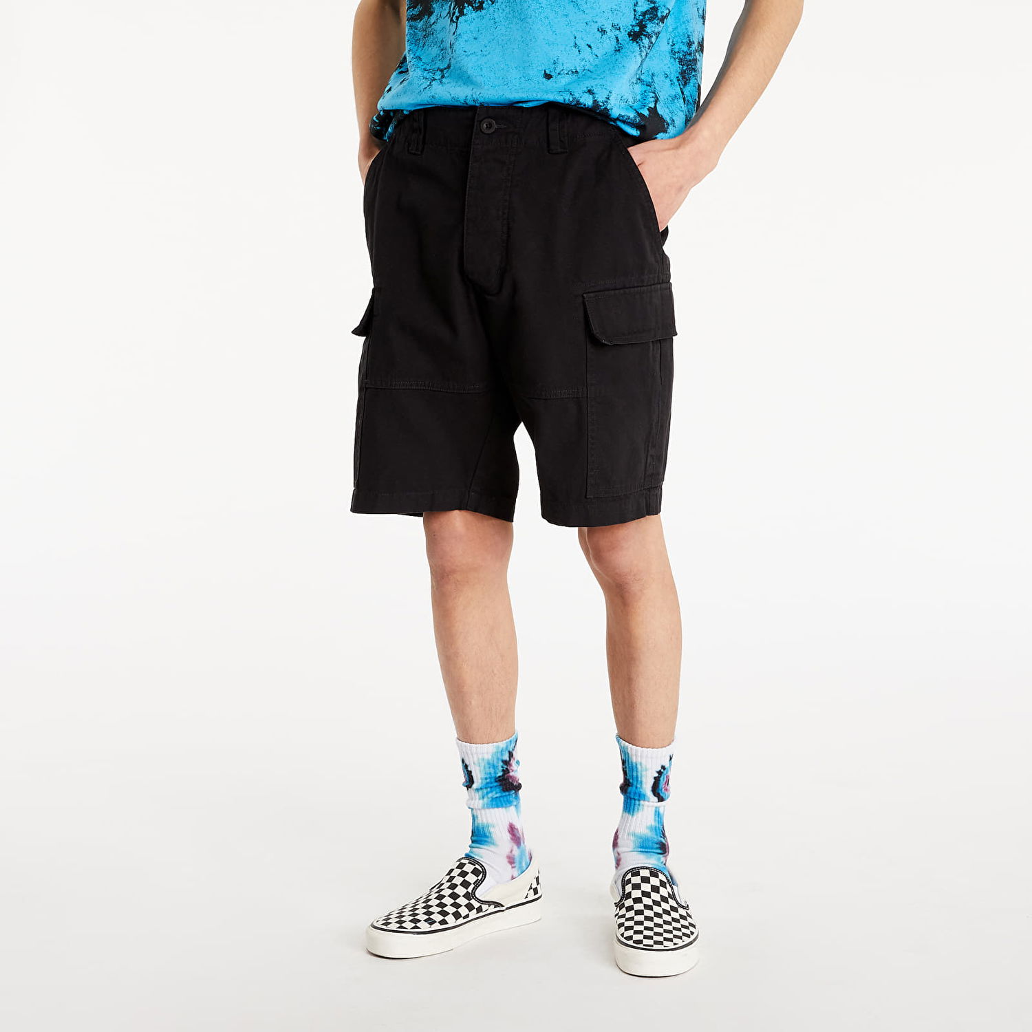 Kratke hlače Horsefeathers Baxter Shorts Črna | SM1153B, 0