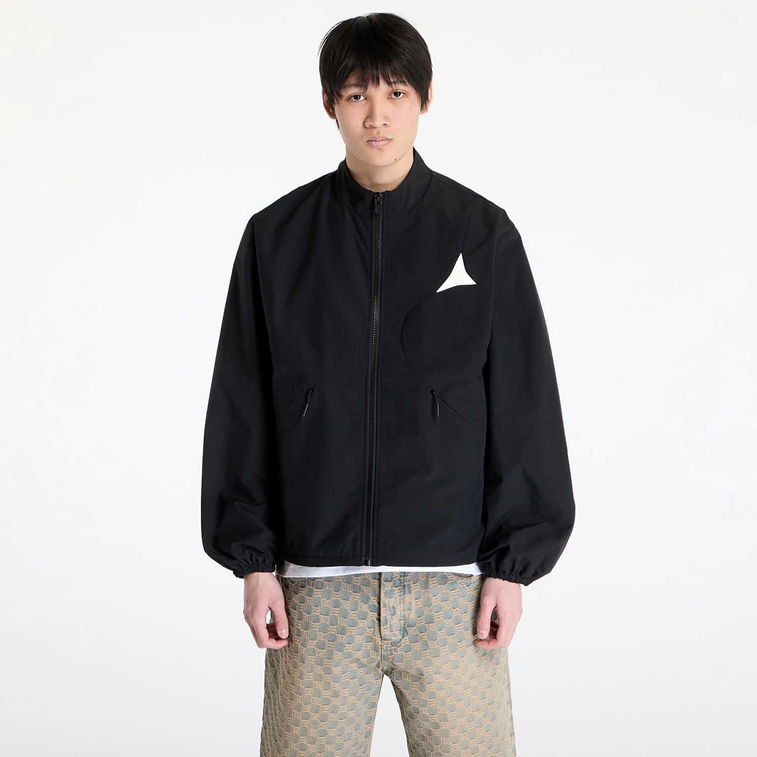 Vetrovka HELIOT EMIL HELIOT EMIL Surtsey Windbreaker Črna | SS25_M_02_154_BLK01, 0