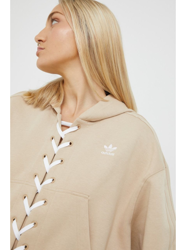 Pulover adidas Originals Hoodie Bež | HK5058