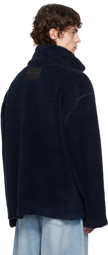 Pleteni pulover JW Anderson JW Anderson 'Look Look Look' Fleece Zip-Up Jacket Mornarica | JK0361-PG1711, 2