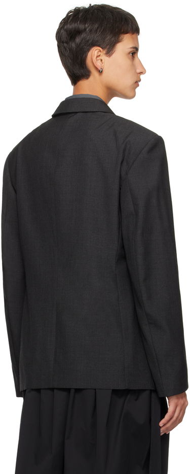 Jakna LEMAIRE Soft Tailored Double-Breasted Blazer Črna | JA1017 LF414, 2