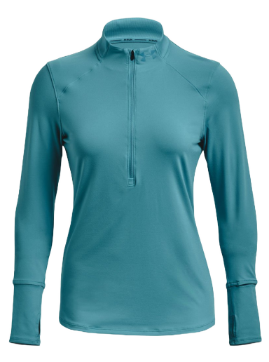 Majica Under Armour Qualifier Run 2.0 Half-Zip Turkizna | 1365632-433
