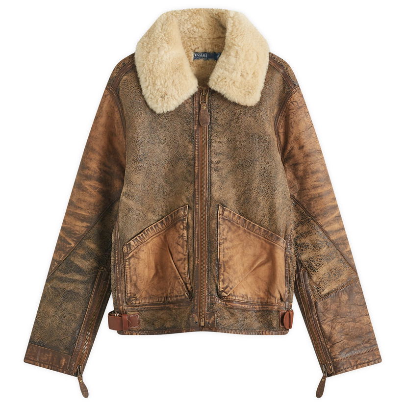 Bomber jakna Polo by Ralph Lauren Bomber Jacket Rjava | 710939176001