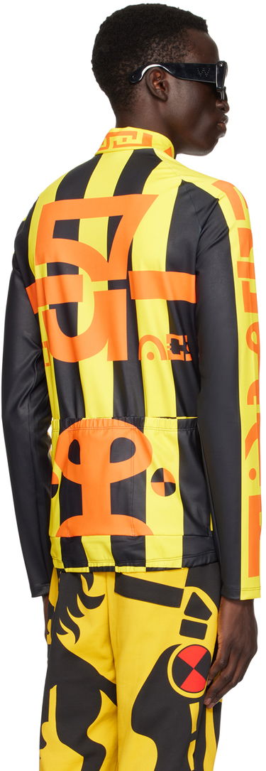 Dres Walter Van Beirendonck Walter Van Beirendonck Cosmic Dancer Bike Long Sleeve T-Shirt Rumena | 7001, 2
