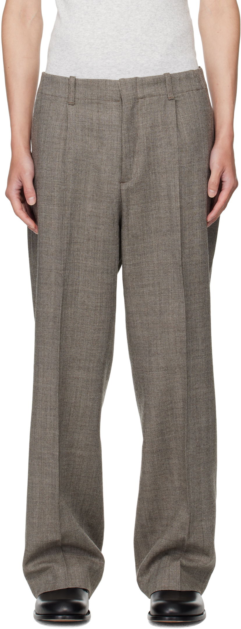 Hlače OUR LEGACY Our Legacy Borrowed Chino Trousers Siva | M4254BBN
