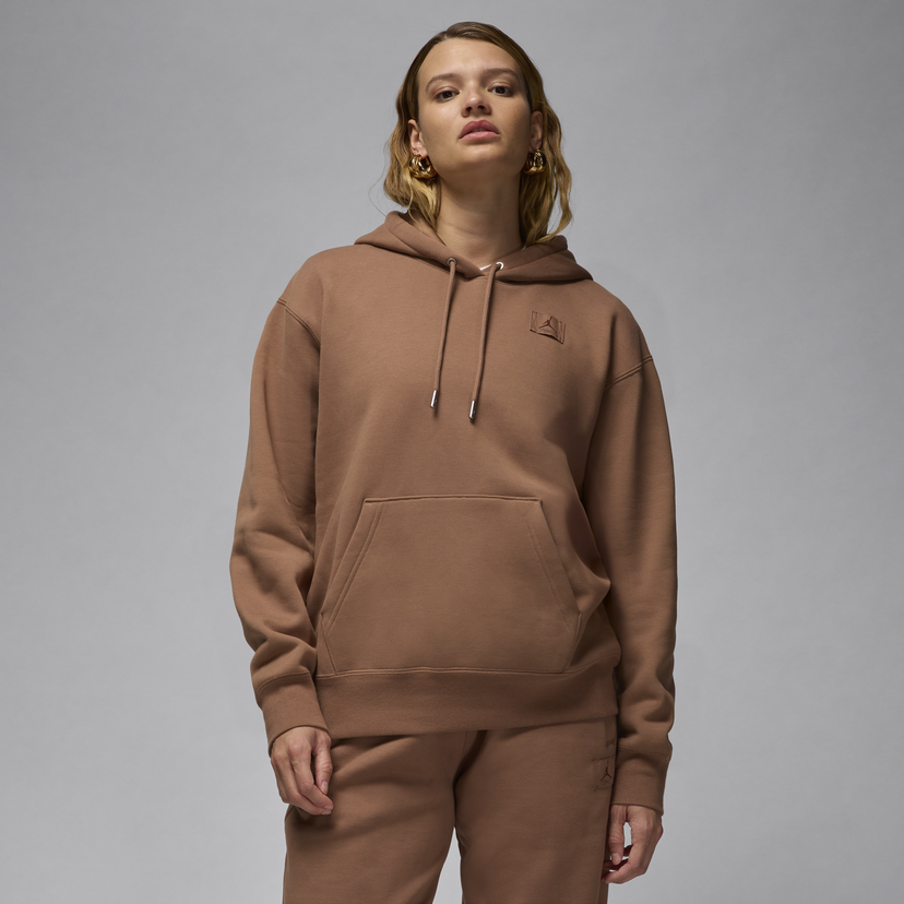 Pulover Jordan Jordan Flight Fleece Rjava | FV7050-223