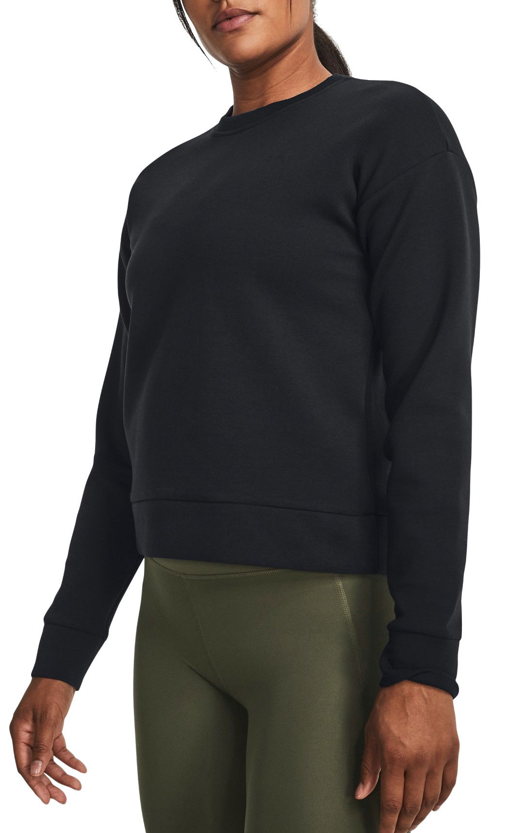 Pulover Under Armour Unstoppable Fleece Crewneck Črna | 1379835-001, 0