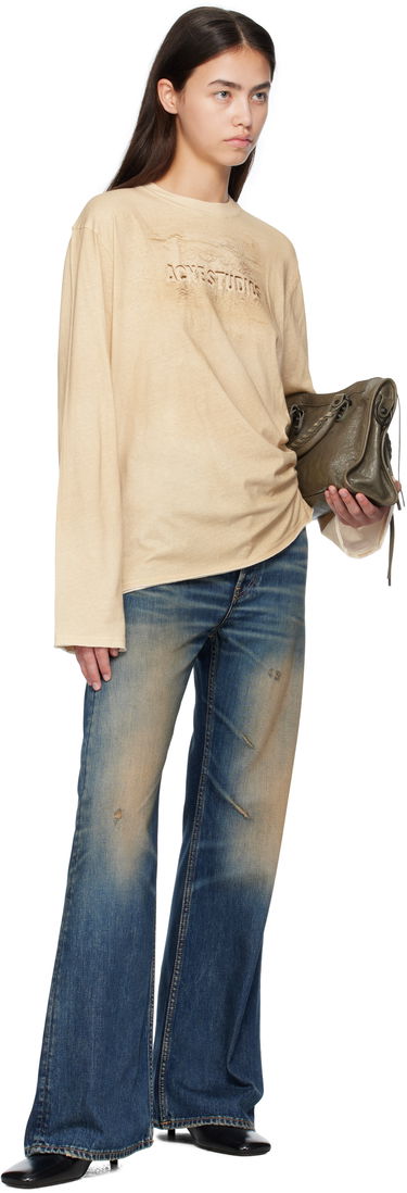 Kavbojke Acne Studios Regular-Fit 2021M Jeans Modra | A00547-, 3