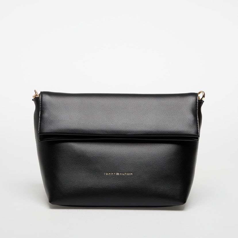 Torba za čez ramo Tommy Hilfiger Tommy Hilfiger Logotape Med Crossover Bag Črna | AW0AW17692 BDS