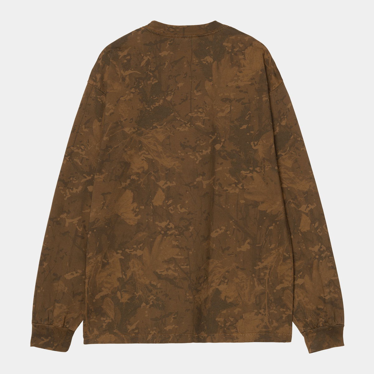 Majica Carhartt WIP Carhartt WIP Long Sleeve Camo Combi T-Shirt Rjava | I035858_9, 1
