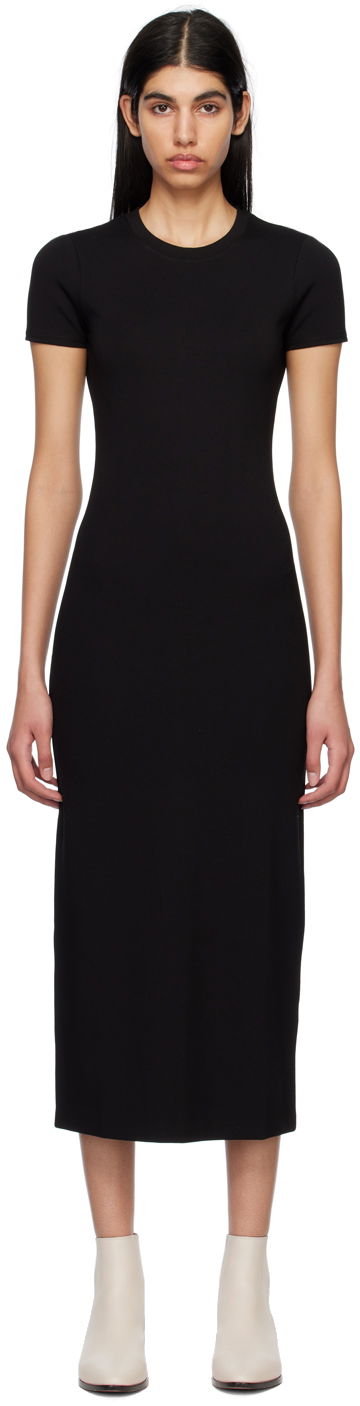 Obleke rag & bone rag & bone Lily Midi Dress Črna | WAC23S3025LC25, 0