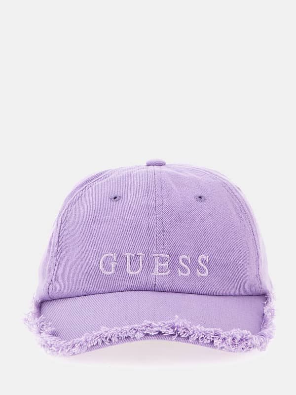 Kapa GUESS Baseball Cap With Logo Lettering Lila | AW9493COT01