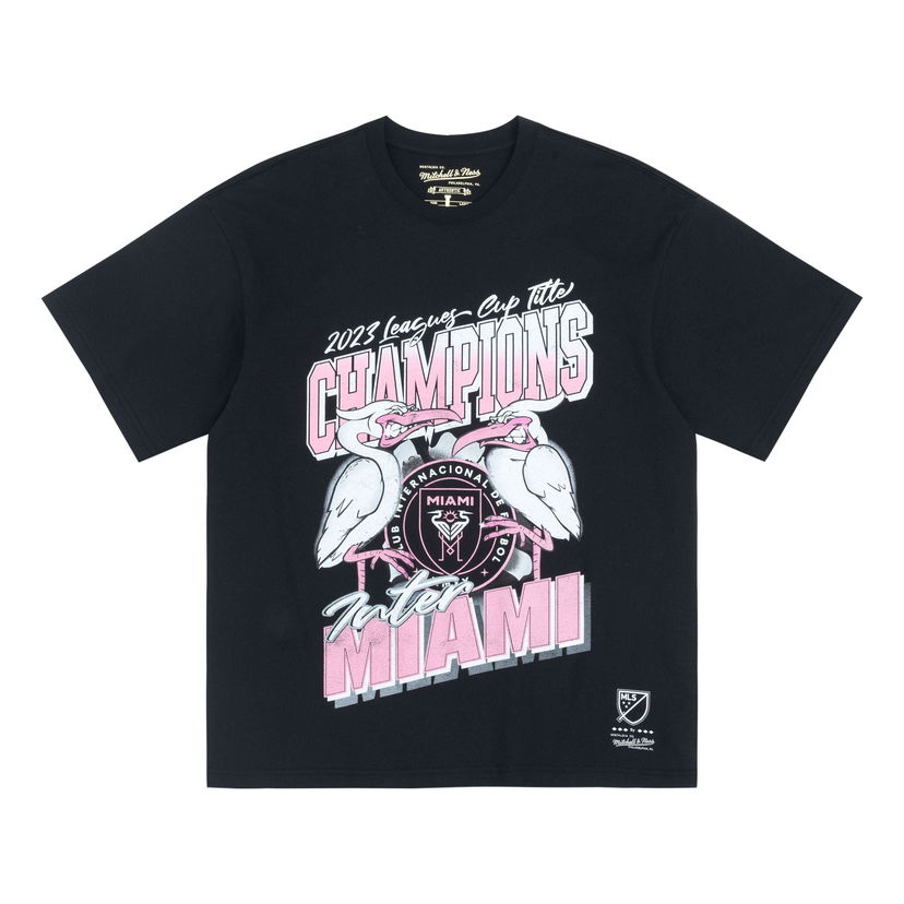 Majica Mitchell & Ness Inter Miami CF Champion T-Shirt Črna | MN2551-BLACK