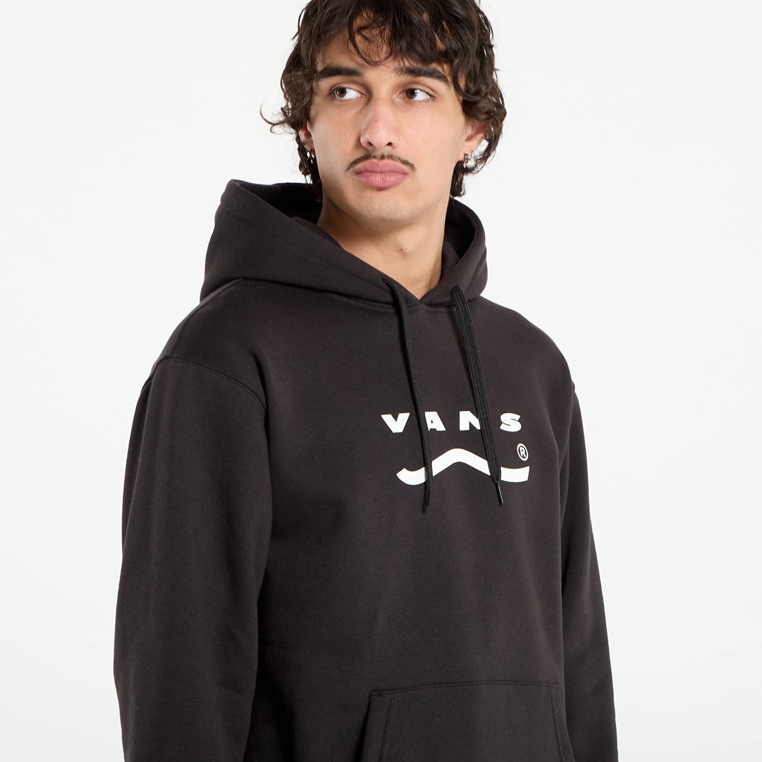Pulover Vans Deteremined Pullover Hoodie Črna | VN000P8GBLK1, 1