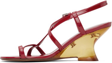 Nega čevljev Dries Van Noten Dries Van Noten Patent Leather Heeled Sandals Rdeča | WS251-1644-189, 2