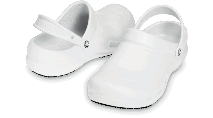 Superge in čevlji Crocs Bistro Work Clogs Bela | 10075-100, 1