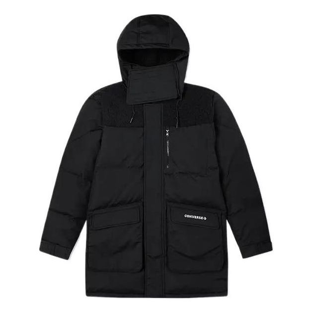 Parka Converse Premium Mid Down Jacket Črna | 10021971-A01