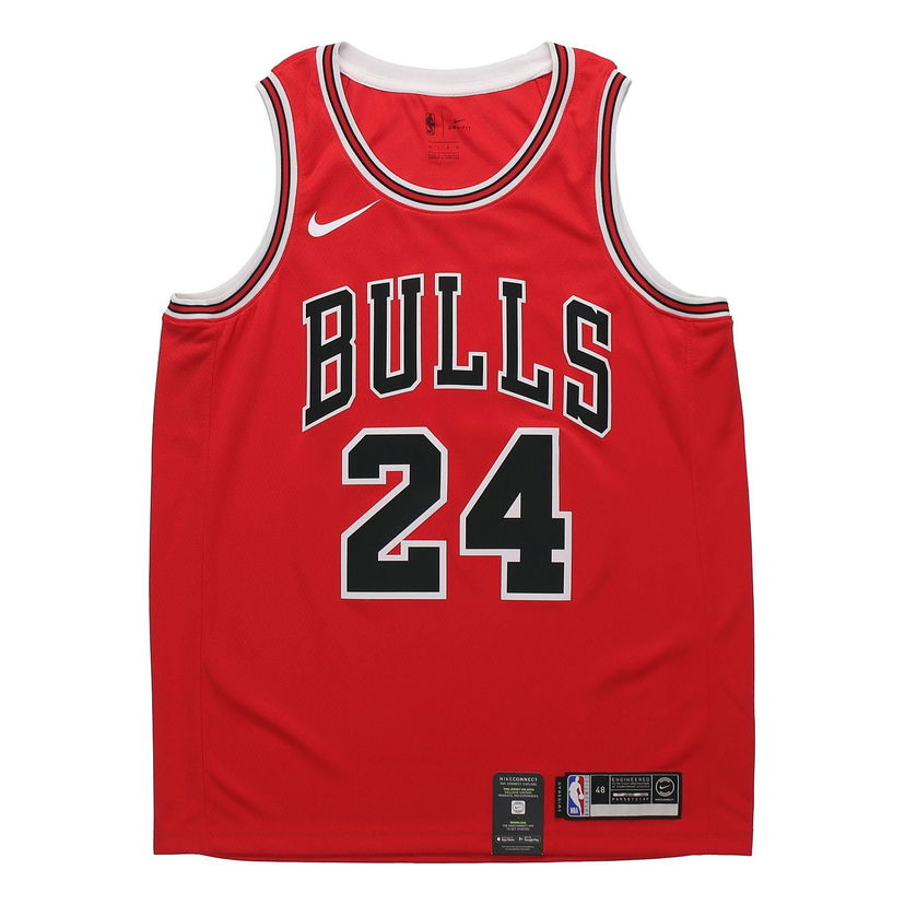 Dres Nike NBA Chicago Bulls Markkanen 24 Basketball Jersey Rdeča | 864465-664