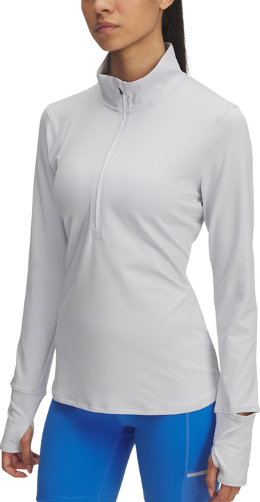 Majica Under Armour Under Armour Qualifier Run 1/2 Zip Running Pullover Bela | 1379349-014, 0