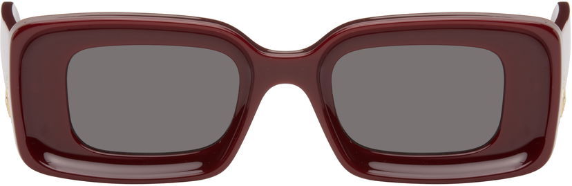 Sončna očala Loewe Loewe Rectangular Sunglasses Bordo | LW40101IM4666A 840126861099