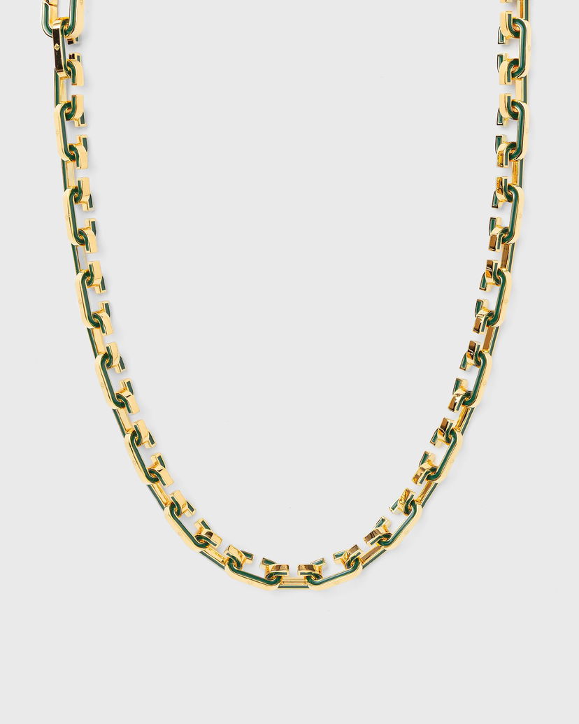 Ogrlica Casablanca ENAMEL C LINK NECKLACE Večbarvna | A-AW25-JW-323-01