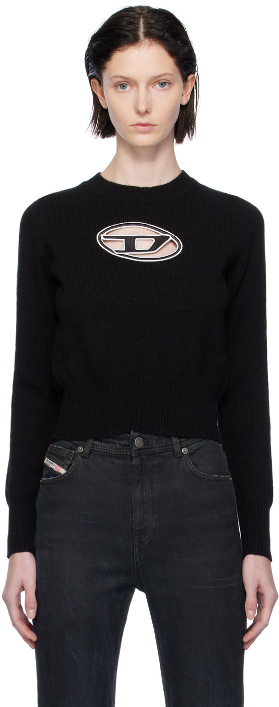 Pleteni pulover Diesel M-Areesa Sweater Črna | A06712 0KCAE, 0