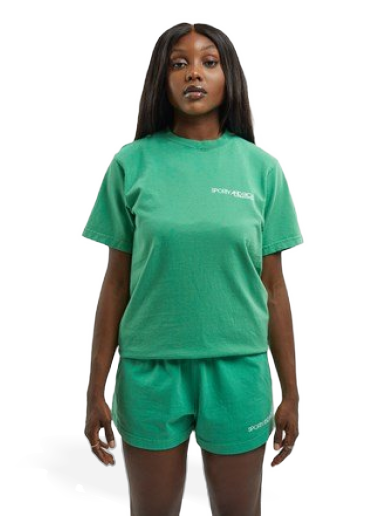 Majica Sporty & Rich Disco T-Shirt Zelena | TS474KE