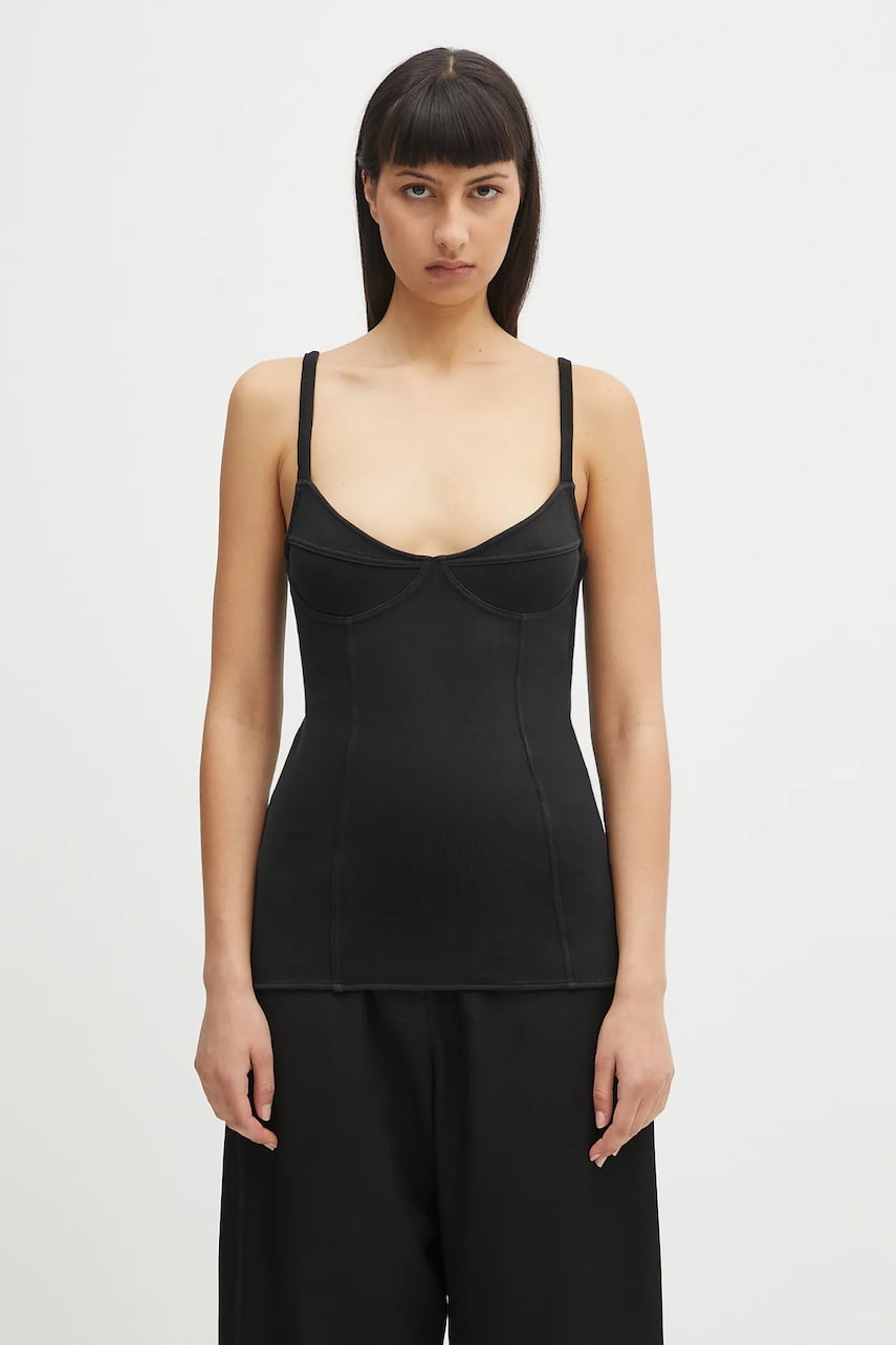 Majica brez rokavov OUR LEGACY Our Legacy Cami Tank Top Črna | W2256CW, 0