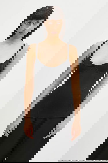 Majica brez rokavov OUR LEGACY Our Legacy Cami Tank Top Črna | W2256CW, 0