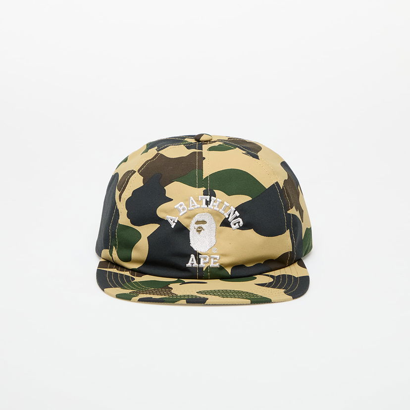 Kapa BAPE A BATHING APE Gore-Tex 1St Camo Panel Cap Rumena | 001CPK701006M YEL