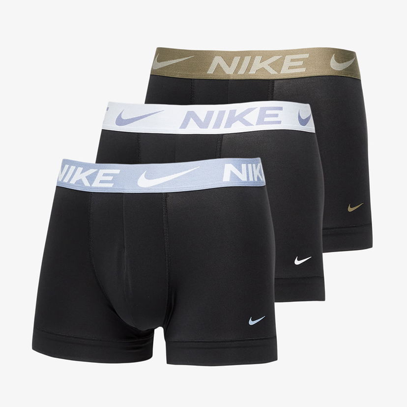 Boksarice Nike Nike Essential Micro Trunk 3-Pack Črna | 0000KE1156-EWQ